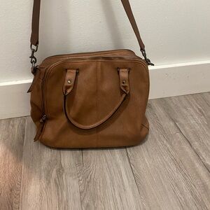 Cross body satchel bag